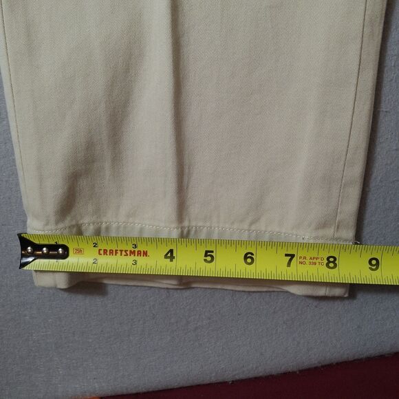 Polo Ralph Lauren Preston Chino Pants Men’s 36x30 Beige/Cream with Navy Pony - Picture 4 of 13